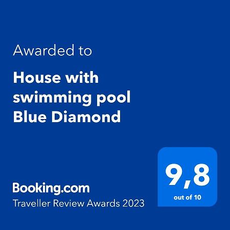 House With Swimming Pool Blue Diamond Apartment Povljana Exterior photo
