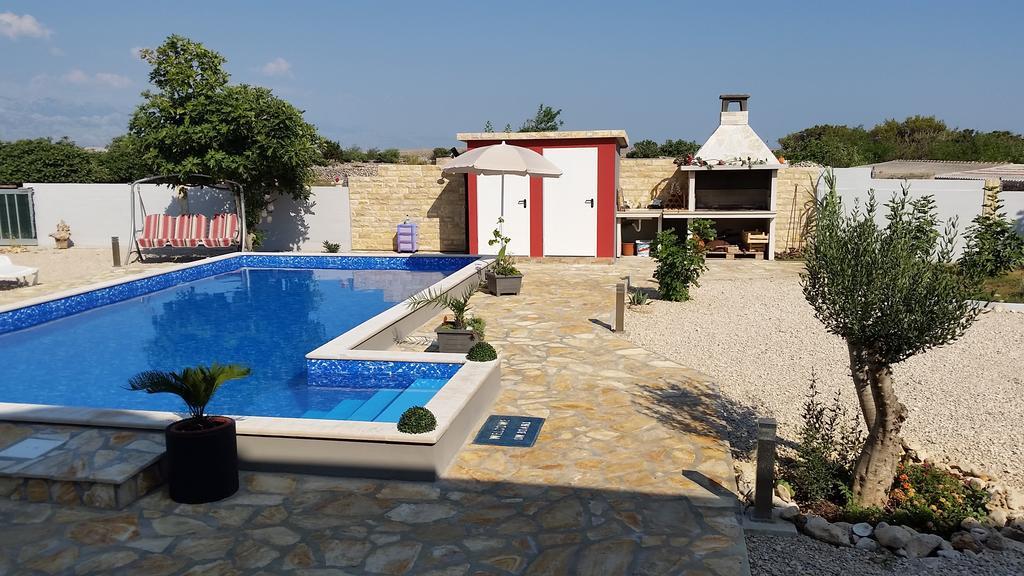 House With Swimming Pool Blue Diamond Apartment Povljana Room photo